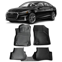 JOGO DE TAPETE BANDEJA PREMIUM A5 / S5 SPORTBACK 2018 A 2020 - COMPLETO